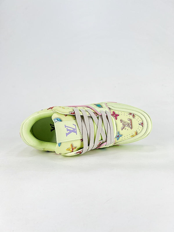 Louis Vuitton LV Trainer Sneaker – Multicolor Monogram Floral Edition