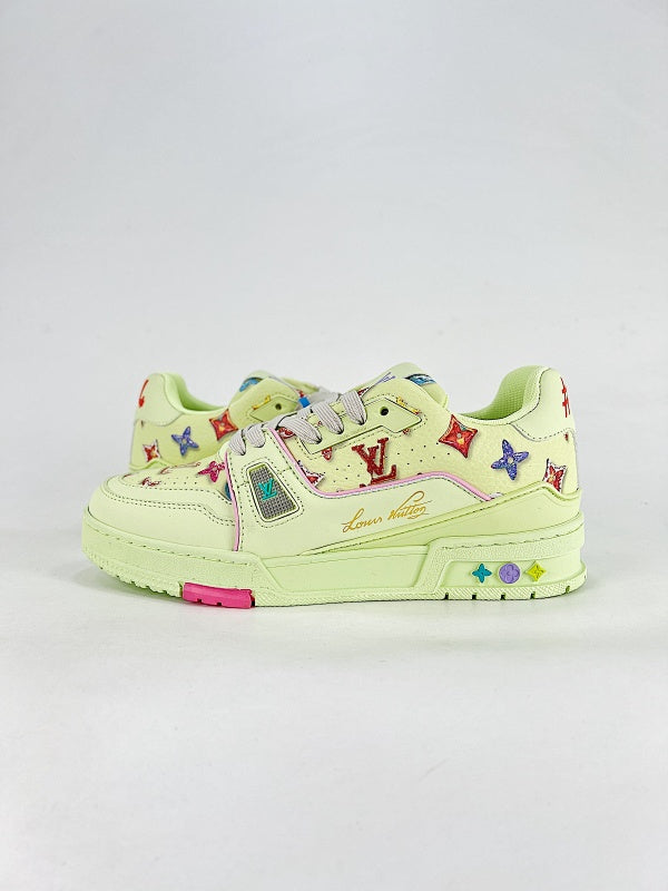 Louis Vuitton LV Trainer Sneaker – Multicolor Monogram Floral Edition