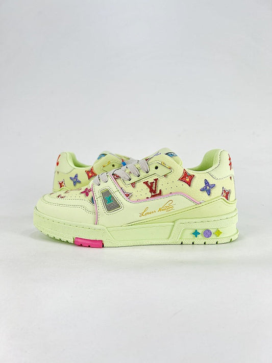 Louis Vuitton LV Trainer Sneaker – Multicolor Monogram Floral Edition