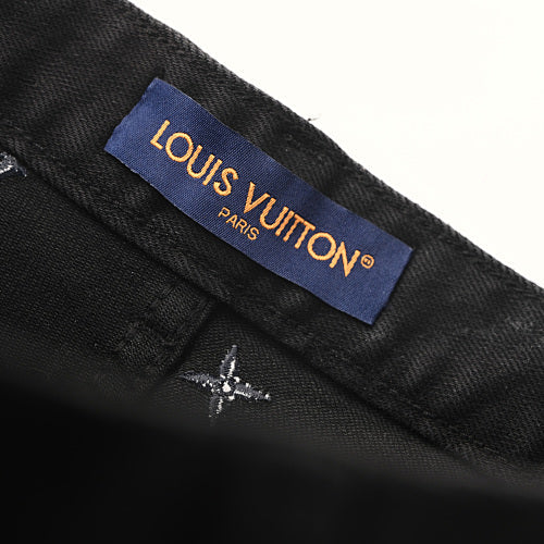 Louis Vuitton Wide-Leg Denim Jeans
