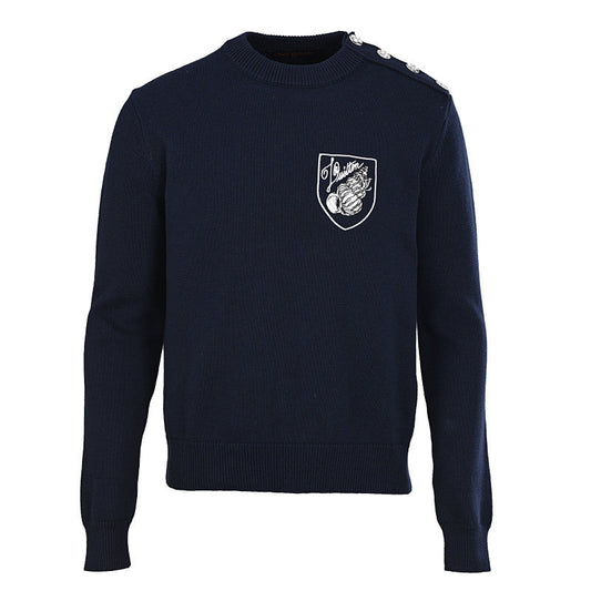 Louis Vuitton Monogram Jacquard Cotton Sweatshirt