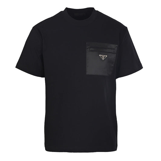 Prada Short-Sleeve T-Shirt – Luxury Cotton Crewneck
