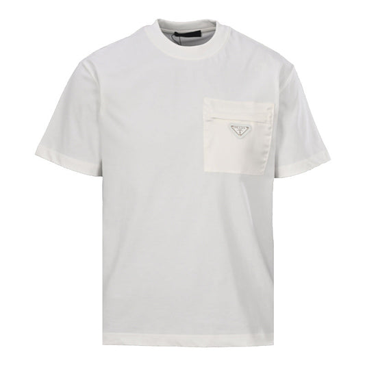 Prada Short-Sleeve T-Shirt – Luxury Cotton Crewneck