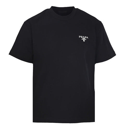 Prada Short-Sleeve T-Shirt – Luxury Cotton Crewneck