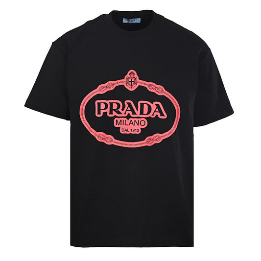 Prada Short-Sleeve T-Shirt – Luxury Cotton Crewneck