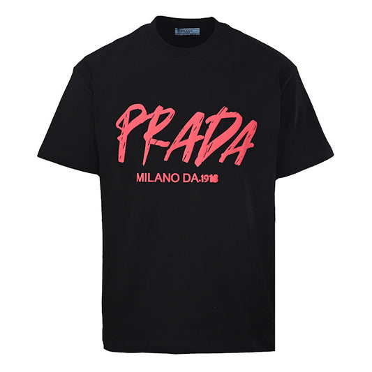 Prada Short-Sleeve T-Shirt – Luxury Cotton Crewneck