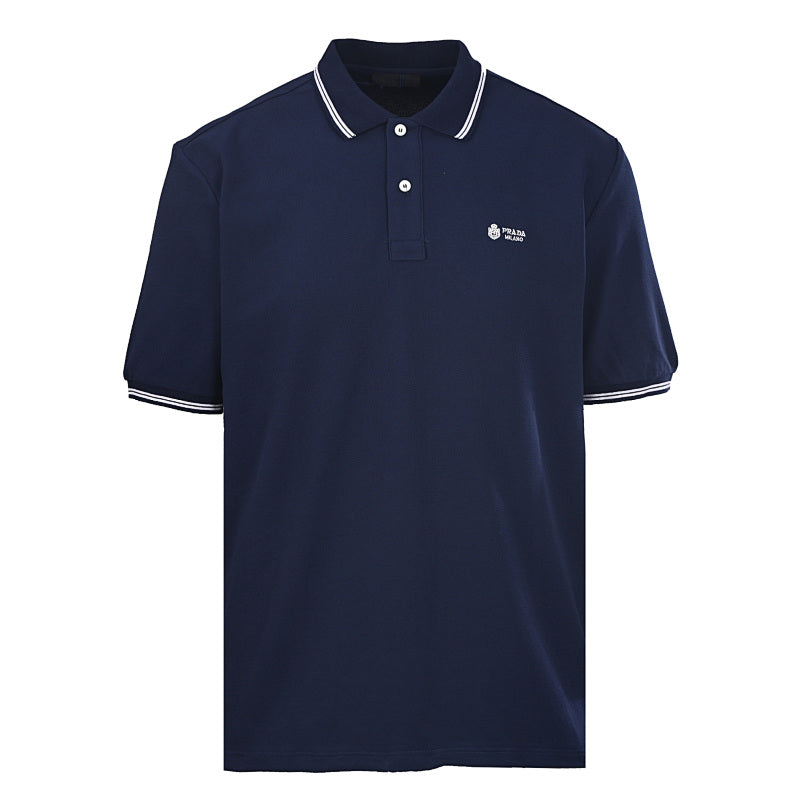 Prada Polo Shirt – Luxury Piqué Cotton Slim Fit