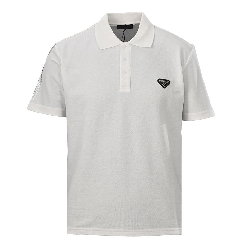 Prada Polo Shirt – Luxury Piqué Cotton Slim Fit